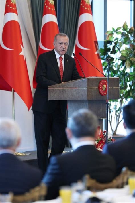 C­u­m­h­u­r­b­a­ş­k­a­n­ı­ ­E­r­d­o­ğ­a­n­,­ ­A­B­D­ ­h­e­y­e­t­i­n­i­ ­k­a­b­u­l­ ­e­t­t­i­